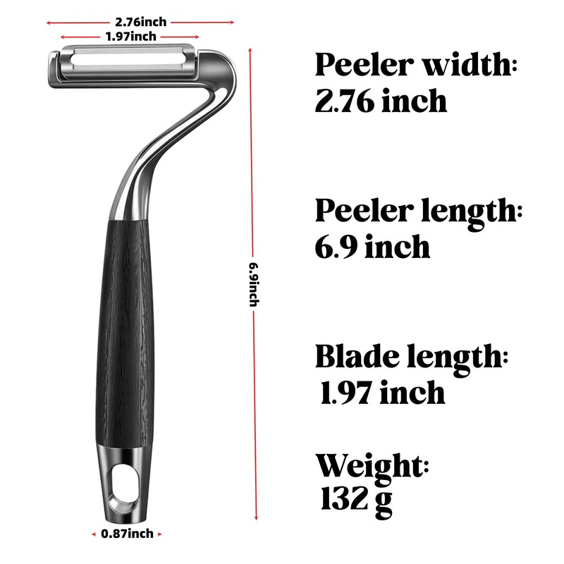 Swivel Vegetable Peeler，stainless steel flat peeler