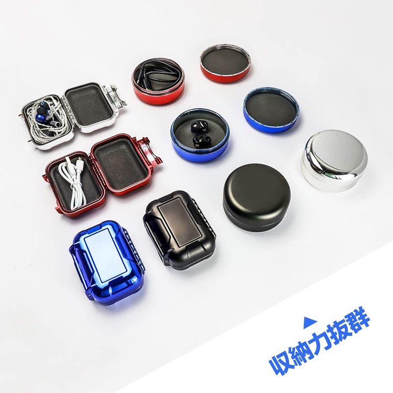 okcsc Earphones Case, Wired Hard Case, Small Items, Earphones, Storage,