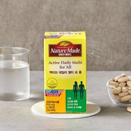 Nature Made Active Daily Multi for All (180 tablets) (N4) / 네이처메이드 액티브 데일리 멀티 포 올 (180정) (N4)