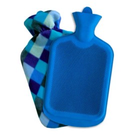 Bolsa De Agua Caliente Goma Termica Con Funda Reutilizable