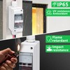 CNLonQcom 63 Amp Solar Disconnect Switch DC500V Circuit Breaker AC