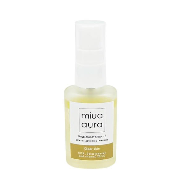miua aura ミウアオーラ 2層式 トラブルシュートセラム I クリアスキン 30ml / 脂性肌