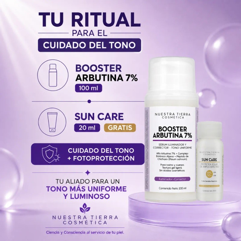 Booster Arbutina 7% Manchas Rostro Cuerpo 100ml