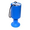 Round Handheld Plastic Charity Collection Box - Light Blue