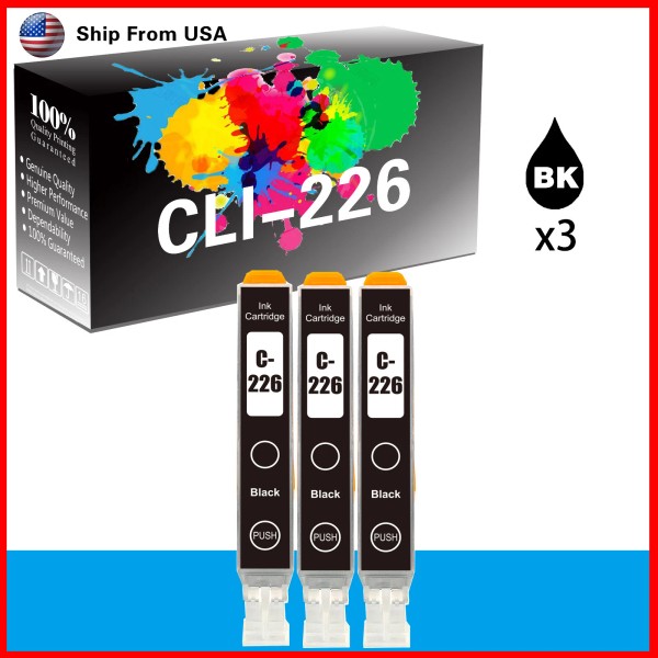 For Canon CLI226 CLI-226 Ink Cartridge for Pixma MG5200 MG8120B