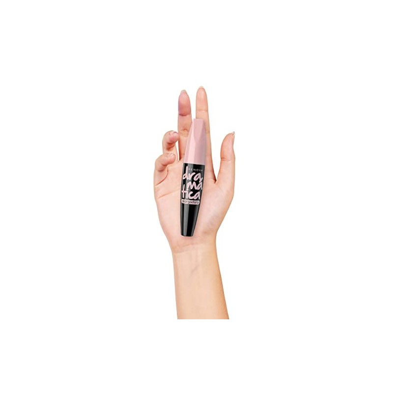 Renova Dramatica Alargadora Mascara para Pestanas, Negro Intenso,12 g
