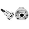 16mm Bearing Steel Flanged Ball Screw with Ball Nut For