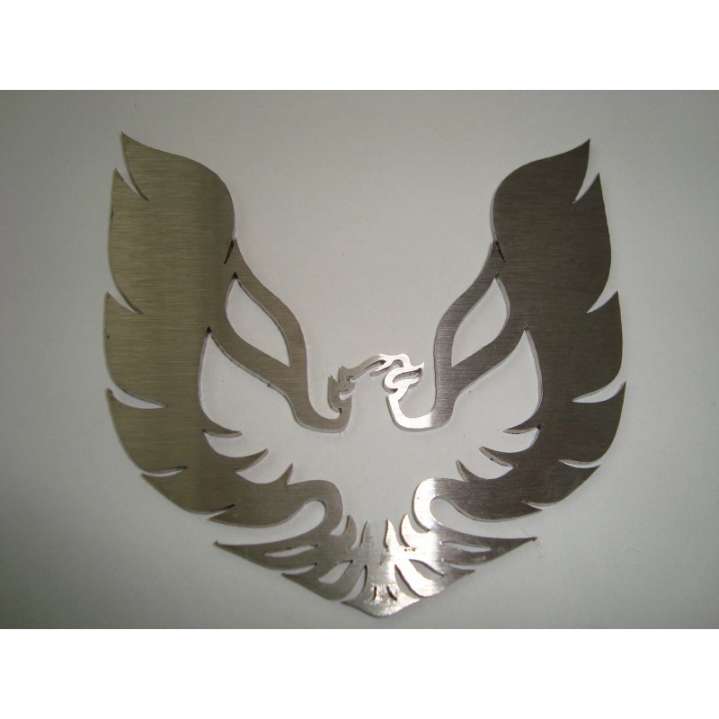 STEEL ~SUPER NEW & METAL~> FIREBIRD TRANS AM FENDER EMBLEM