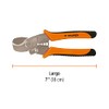 Truper PE-CA-7X, Pinza pelacables y corta cables 7, profesional