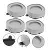 TEHAUX 4pcs Vibration Washer Feet Pads Washing Machine Stabilizer Non