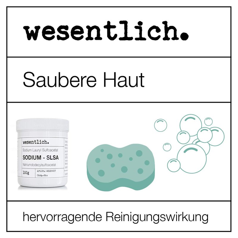 Sodium SLSA Surfactant (Sodium Lauryl Sulpho Acetate) - 400g -