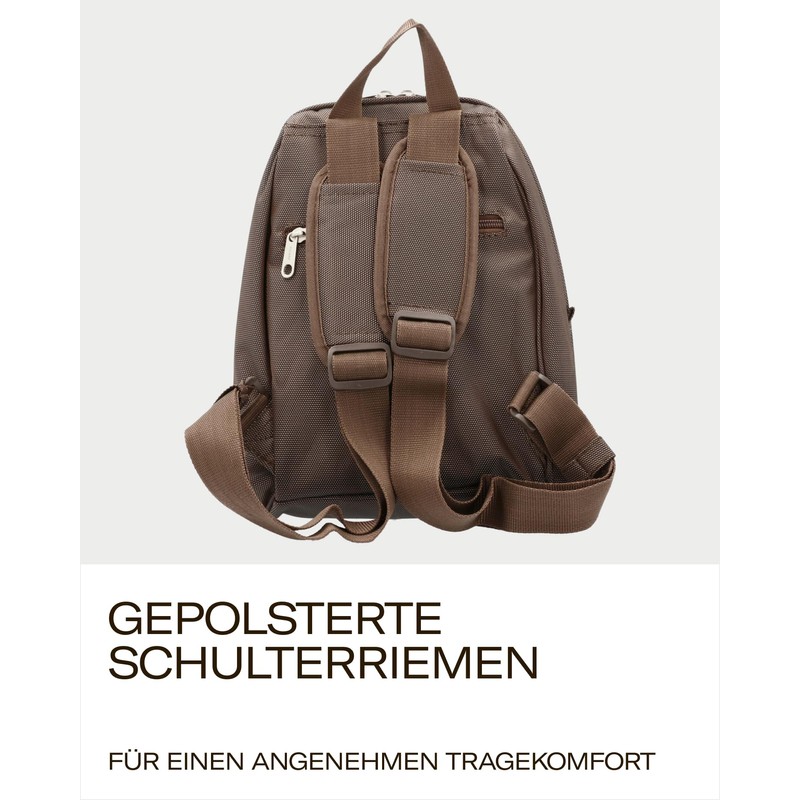 Picard HITEC 3585 Backpack Nylon Brown, coffee, S, Casual