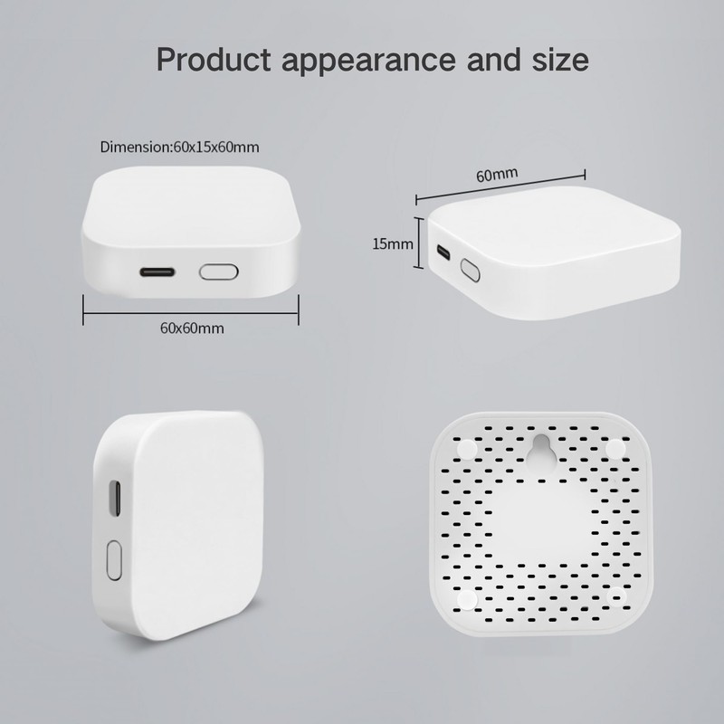 Smart Home Hub, Zigbee 3.0, Bluetooth Mesh Smart Wireless Gateway