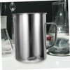 CIYODO Stainless Steel Measuring Cup with Scale Wide Mouthed Laboratory