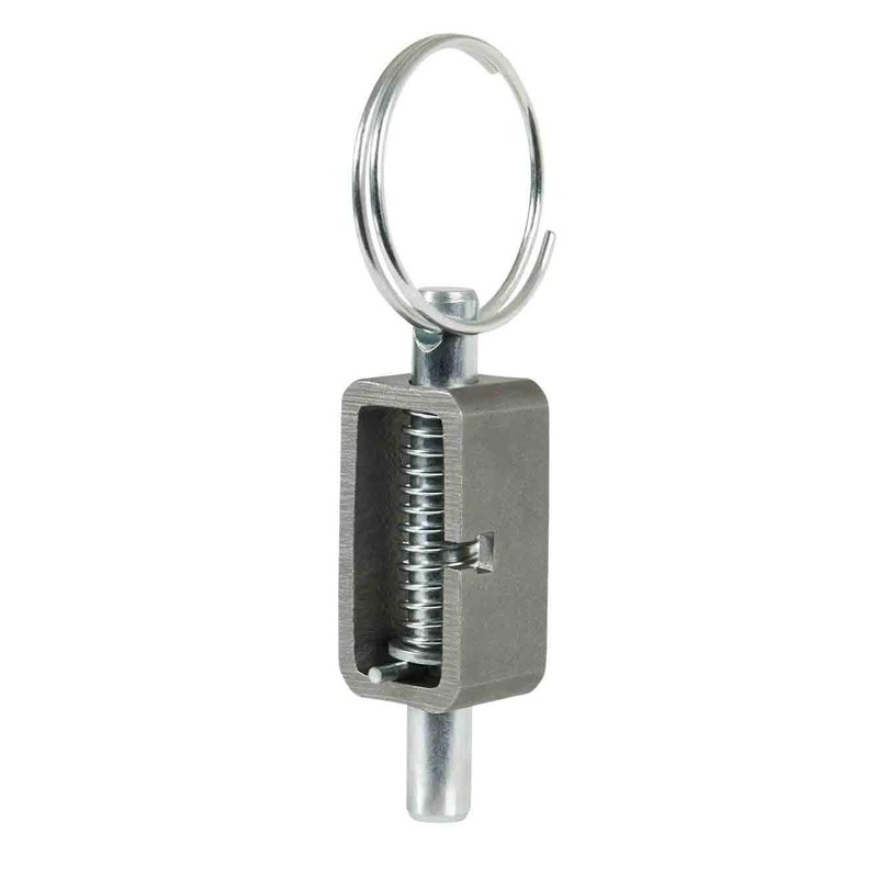 Mytee Products (2 Pack) Universal Long Spring Lock Steel Latch