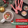 Christmas Marshmallow Toppers, Perfect for Hot Cocoa Toppings or Dessert