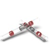 10 - 100 solder connector red Ø 3mm 0,5 -