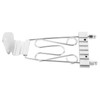 Bass Bridge Tailpiece Zinc Alloy 6 String Electric Bass Bridge