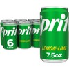Sprite Lemon Lime Soda Soft Drinks, 7.5 fl oz, 6