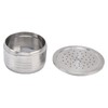 JTLB Reusable Coffee Capsule, 304 Stainless Steel Filter Pod, for
