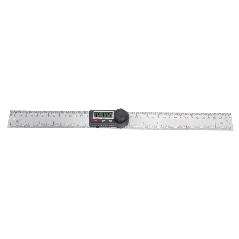Digital Angle Ruler 200mm 360 Degree Lockable LCD Clear Display