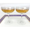 Michael Wainwright Truro Gold Champagne Coupe Glasses, Set of 2