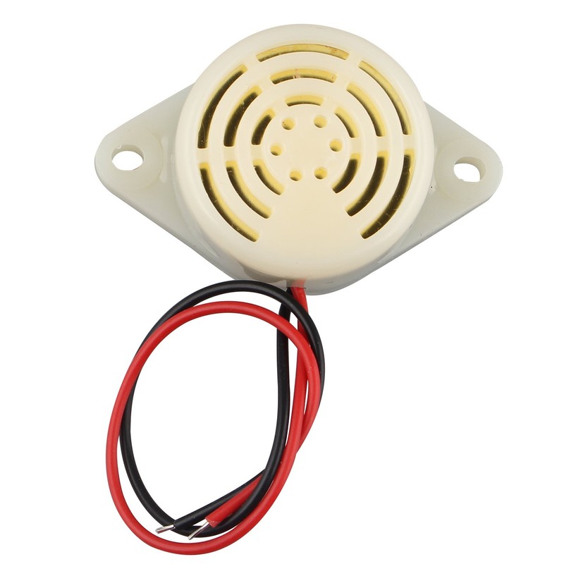 Futheda 2pcs SFM-27 DC 3-24V 12mA Industrial Intermittent Sound Electronic