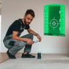Laser Target Board, Laser Magnetic Target with Reflectors, Magnetic Target