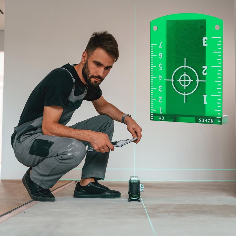 Laser Target Board, Laser Magnetic Target with Reflectors, Magnetic Target