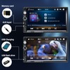 AMPrime Double Din Car Stereo Radio with Bluetooth 7” Touch