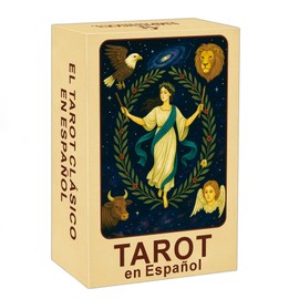 soulme 78Tarot Cards Deck for Beginners, Baraja de Tarot española, Cartas De Tarot para Principiantes En Español, 78tarot cartas de oraculos en español