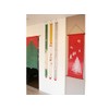 Thin Tapestry, "Juhyo" Winter Hand Painted Tapestry, Snowman, Christmas Tree