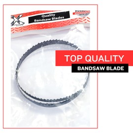 2490mm x 1/4" x 24 TPI Bandsaw Blade Premium Quality for Cutting Wood, Plastic, Acrylic, MDF 6mm Wide 14 TPI Band Saw Blade Made by Xcalibur Tooling UK