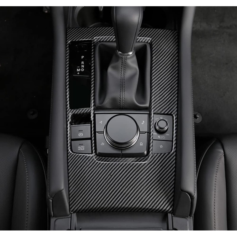 Kadore Interior Gear Shift Panel Frame Cover Trim for 2019-2022