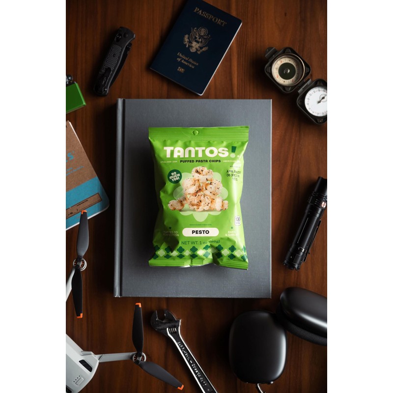 Tantos! Puffed Pasta Chips – Healthy Pasta Snack by Top