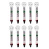 10 Pieces Aquarium Floating Fish for Thermometers Easy to Read