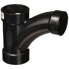 GENOVA PRODUCTS 82521 Genova Dwv Pipe Reducing Tee-Wye, 2 X 2 X 1-1/2 In, Hub, Sch 40, Abs