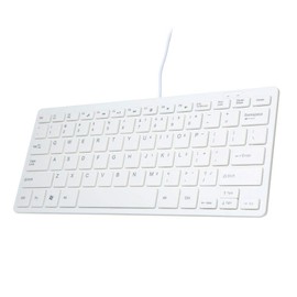 axGear USB Mini Keyboard with Chocolate Buttons Stylish Portable Ultra Slim for Mac PC