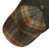 Stetson Wool Check Trucker Cap Men's Checked Pattern Baseball Cap,