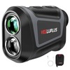 VEELUPLUS Golf Rangefinder with Slope, Golf- 660 Pro Rangefinder, Flag Pole Locking Vibration, 6X Magnification, Rechargeable, Golf Accessories Magnet Mount Rangefinders with LCD Clarity View
