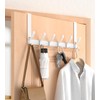 CHAUNCEY HOME Over The Door Hooks Hanger with Extended Arms,