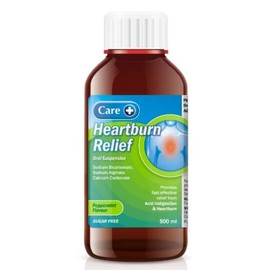 Care Heartburn Relief Peppermint Oral Suspension 500Ml