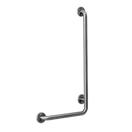 Satin Stainless Steel L-Shaped Grab Bar, Right, G55JBR19 – 32” x 16”