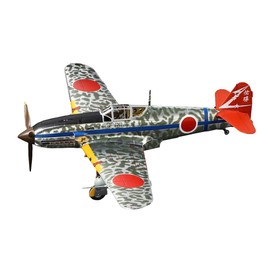 TAMIYA Vehicle 25424 1:48 IJA Ki-61-Id Hien Silver with Camodek. Faithful Replica, Plastic Kit, Crafts, Model Kit, Assembly, Unpainted, Multi-Coloured
