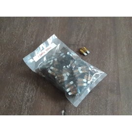 Unbranded NOS MIDI 7.5 AMP 32v blade fuse ATP with indicator light when blown 100pcs