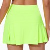 Ultrafun Women's Active Tennis Golf Skort Pleated Athletic Sports Running