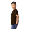 Gildan 5000B Youth Heavy Cotton T-Shirt Dark Chocolate
