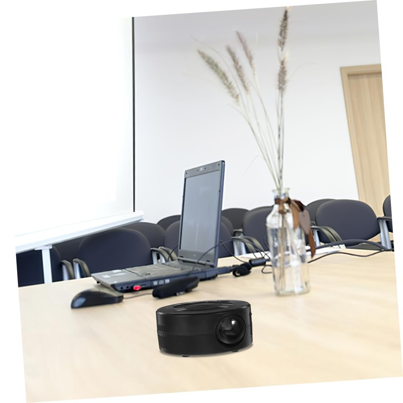 IWOWHERO Portable Mini Projector with Built Speaker Wireless Screen Mirroring
