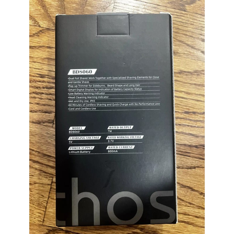 Othos Electric Razor for Men, Dual Foil Shaver Smart Digital