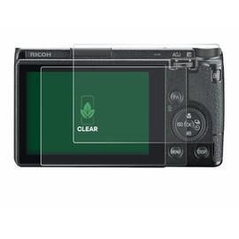 ScreenLeaf (2 Pack Screen Protector compatible with Ricoh GR III 2019 R02010 / GR III HDF [sustainable screen protection, clear, anti-scratch]